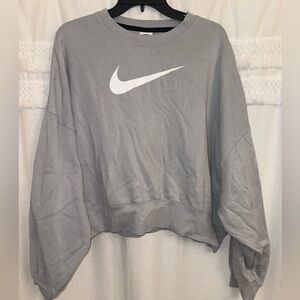 Nike Phoenix Fleece Cropped Oversized Sweatshirt